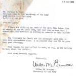 Brucker army letter