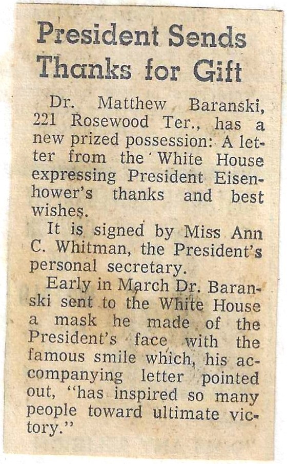 Presidential thanks